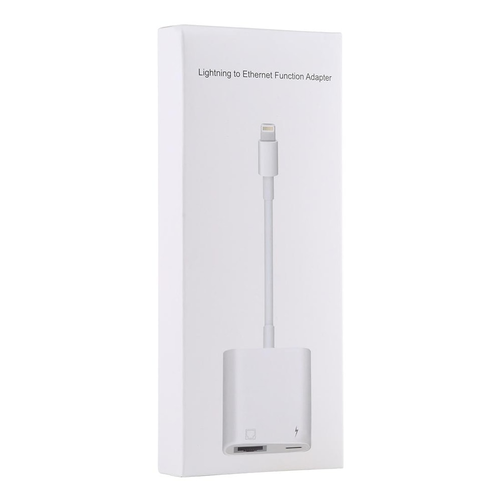 NK-1035 8 Pin to RJ45 Ethernet LAN Adapter Wired Internet Connection for Stable Network Access