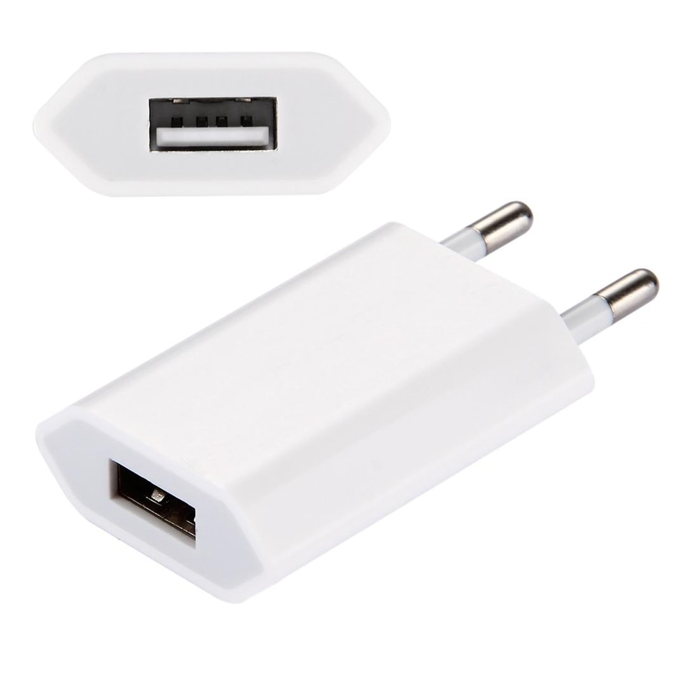 5V 1A USB Wall Charger Travel Adapter Single Port Compact Power Charger 0