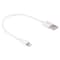 20cm USB 2.0 to 8 Pin Lightning Charging & Data Cable – Compact iPhone Sync Cord