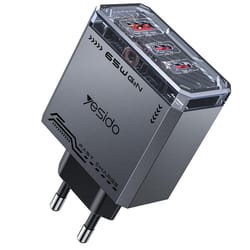 yc101 65w mecha gan 3 port usb-c fast charger