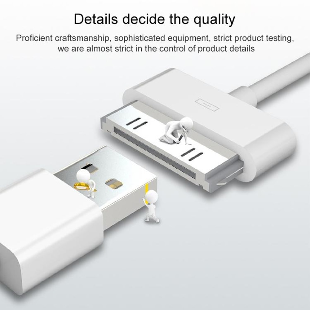 3m 30Pin Charging Sync Cable For IPhone IPad Dock Connector Durable USB Data Cable 3