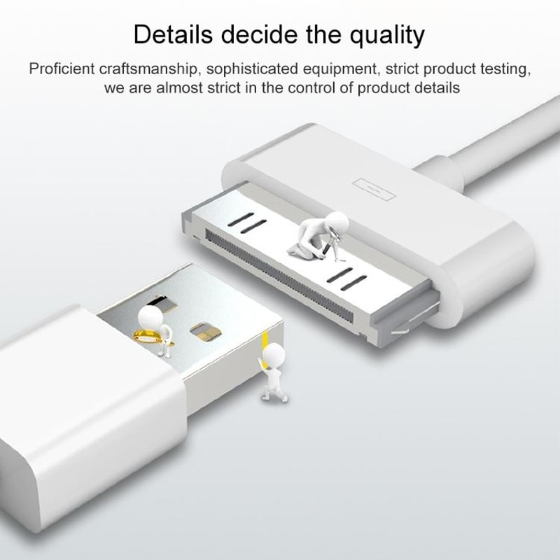 3m 30Pin Charging Sync Cable For IPhone IPad Dock Connector Durable USB Data Cable 3