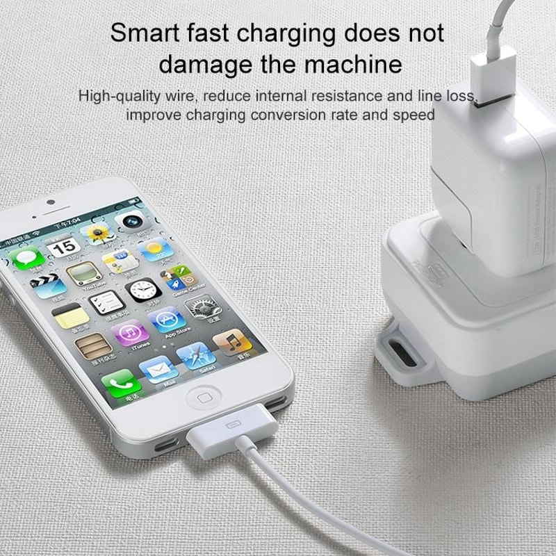 3m 30Pin Charging Sync Cable For IPhone IPad Dock Connector Durable USB Data Cable 5