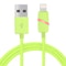1m Circular Bobbin LED Lightning To USB Charging Data Sync Cable Gift Box For IPhone 8