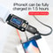 Baseus 3 In 1 Fast Charging Cable 35A Braided Multi USB Cable For IPhone Android Type C Devices 6