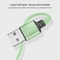 3 in 1 Retractable USB-C Lightning Micro 3.5A Fast Charging Silicone Cable