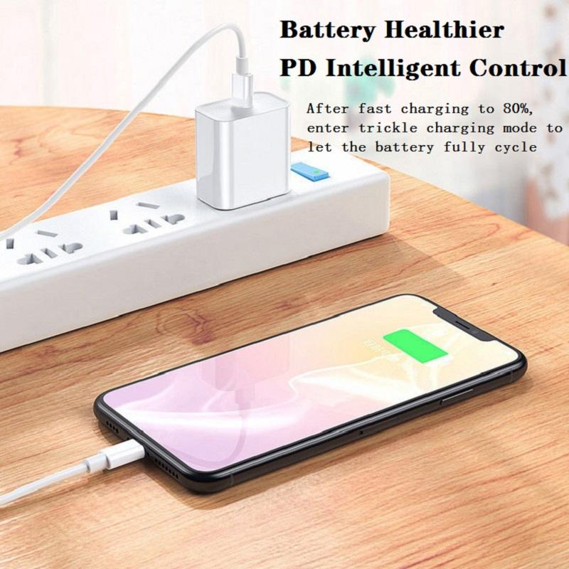 20W USB-C PD Fast Travel Charger Adapter for iPhone Fast Charging