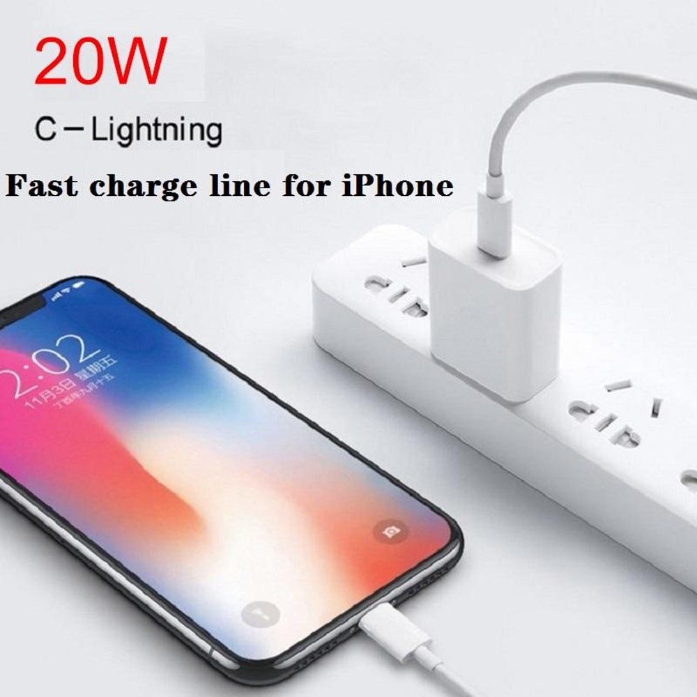 20W USB-C PD Fast Travel Charger Adapter for iPhone Fast Charging