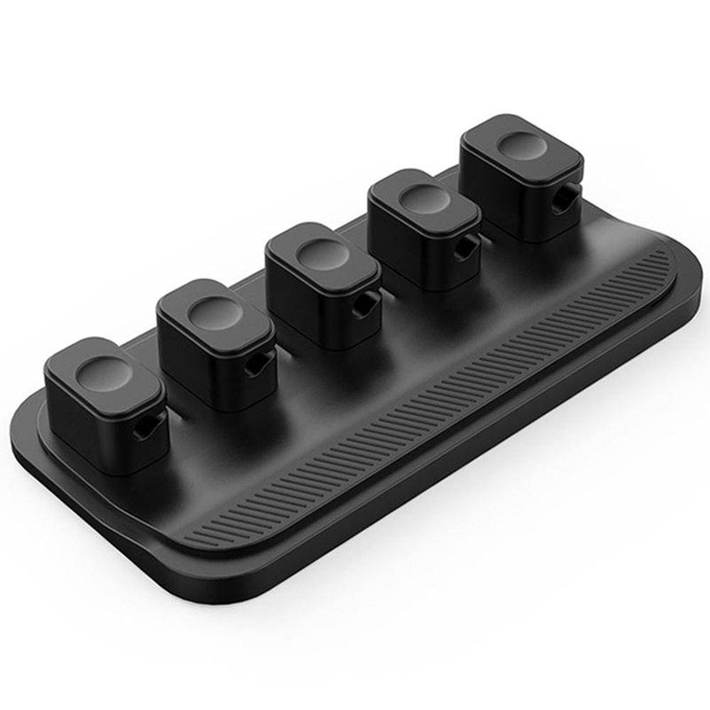 Magnetic Cable Organizer Self Adhesive Desktop Cable Management Clip Desk Cable Holder Fixer