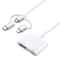 A18 Pro 3 in 1 USB C iPhone Micro USB to HDMI Adapter Screen Mirroring Cable for TV Display