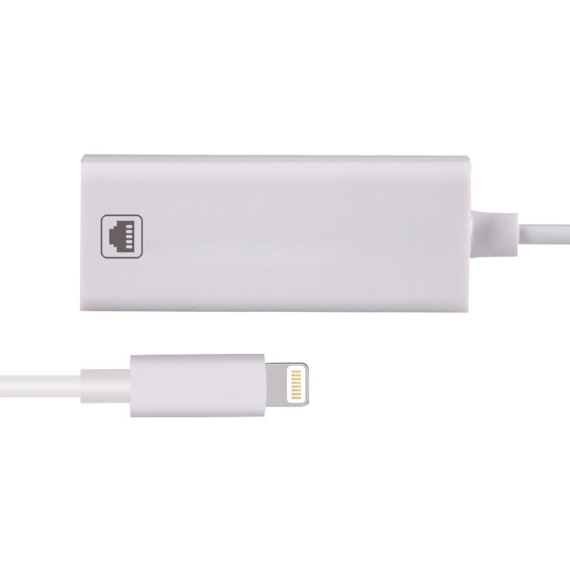 Lightning Ethernet Adapter iPhone iPad Wired Internet Network Adapter LAN Access