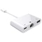 NK-107 3-in-1 iPhone OTG Adapter Ethernet USB Charging Converter Cable for iPad