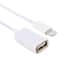 Lightning OTG Adapter USB Female to 8 Pin iPhone Data Cable 18cm for iOS Devices