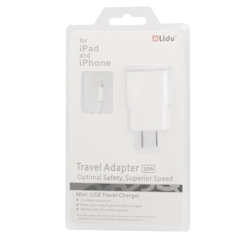 Universal Fast Charging Cable And Travel Charger Set For IPhone Android 5V 2A Power Adapter Kit 3