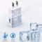 Universal Fast Charging Cable And Travel Charger Set For IPhone Android 5V 2A Power Adapter Kit 5
