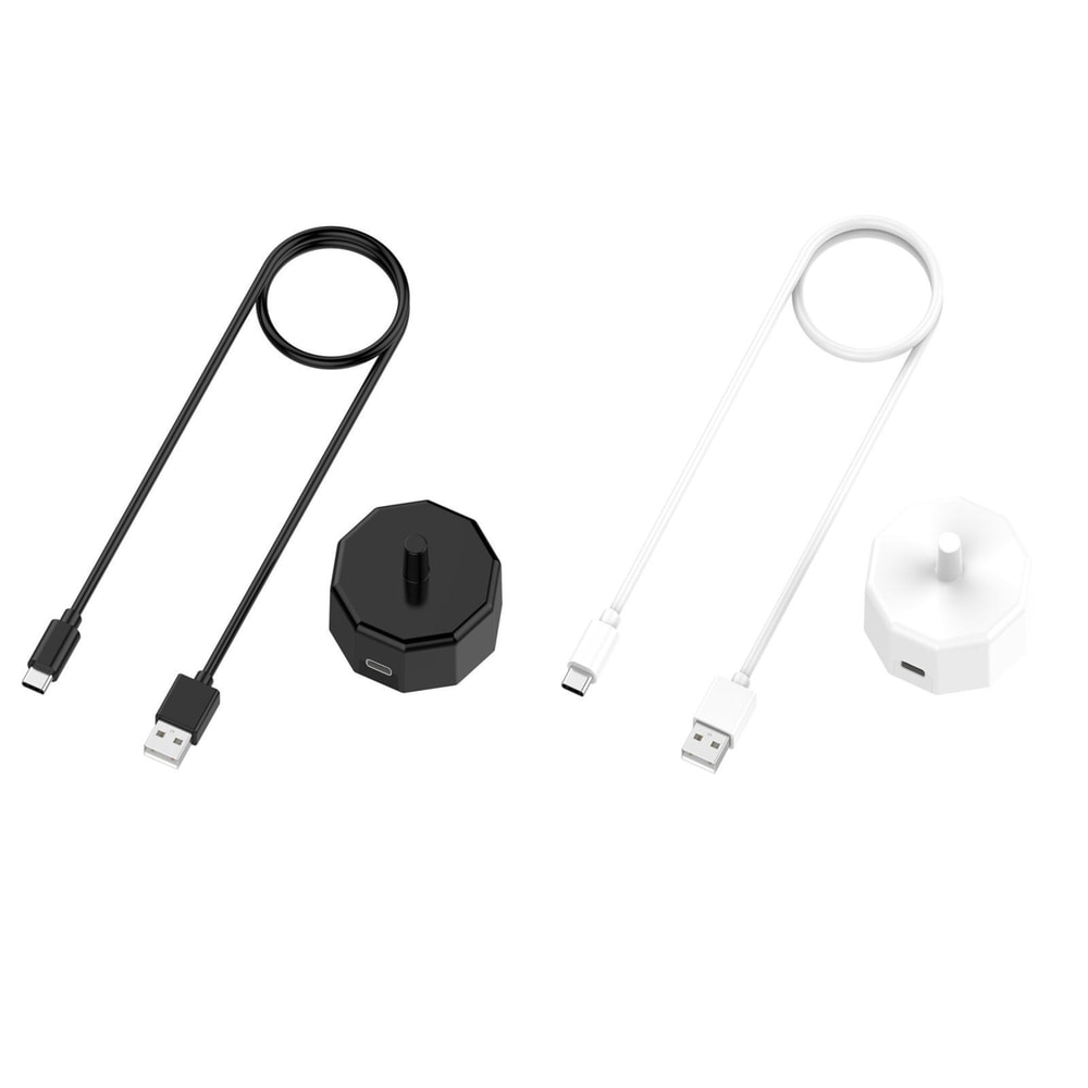 AquaSonic Magnetic Toothbrush Charger Base USB C Cable for Black Vibe Series Replacement
