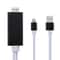 8 Pin To HDMI Adapter With USB Power For IPhone HDTV Streaming Cable 2