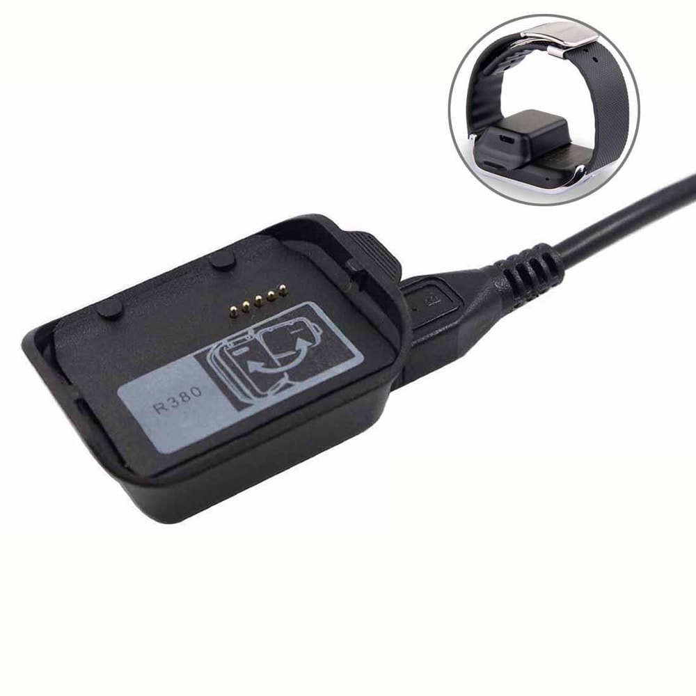 Samsung Gear 2 R380 Charging Cradle Dock USB Cable Magnetic Replacement Charger Base