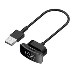 usb charger for fitbit inspire & inspire hr 1a 5v abs fast charging cable 15cm
