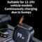 99W PD Fast Car Phone Charger with Retractable Cable USB-C USB-A Multi Port