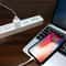 2 in 1 iPhone Charger Travel Adapter with 1m Lightning Cable USB Wall Charger for iPhone White