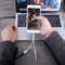 8 Pin to 3.5mm Audio & Charging Adapter Cable for iOS Devices Compact Lightning Converter 10cm
