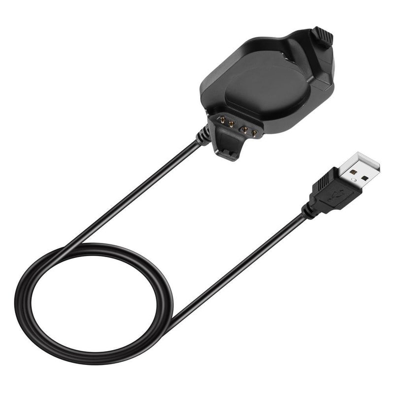 Garmin Forerunner 920XT USB-A Charging Cable with Cradle Charger, Fast Sync & Safe Power Dock