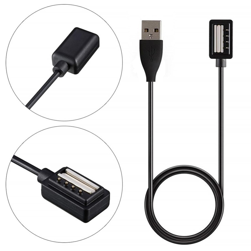Suunto Spartan USB Charger Cable 5V Fast Charging Dock 100cm Durable Replacement