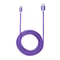 2M Braided Lightning Charging Cable Fast Sync Durable Metal Head IPhone Cable 2