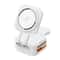15W 3 in 1 Magnetic Wireless Charger Stand Foldable Retractable Fast Charging Dock