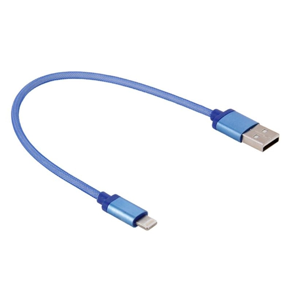 Durable 8 Pin USB Charging Cable 1m with Metal Head Fast Sync Data Cable for iPhone iPad