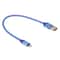 Durable 8 Pin USB Charging Cable 1m with Metal Head Fast Sync Data Cable for iPhone iPad