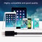 Durable 8 Pin USB Charging Cable 1m with Metal Head Fast Sync Data Cable for iPhone iPad