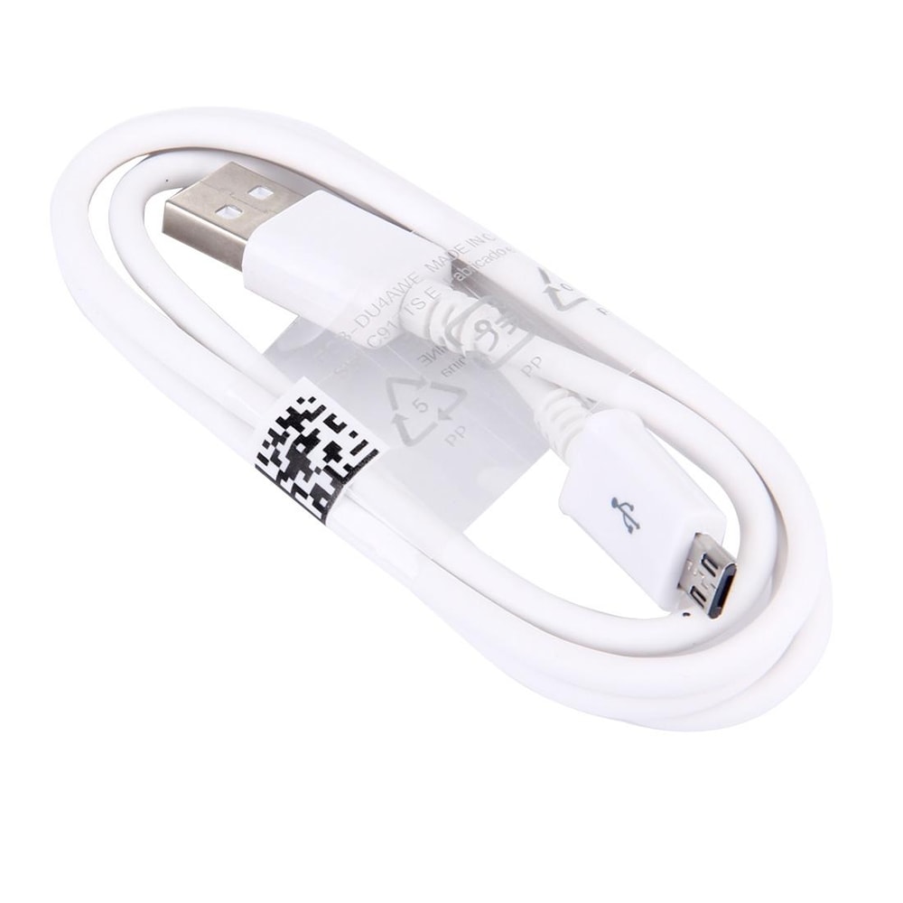2-in-1 Micro USB Charging Cable with USB Travel Charger Plug for Fast Sync and Power