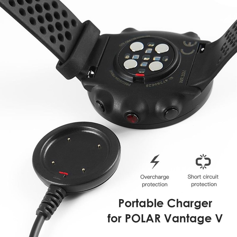 USB Magnetic Charger Cable for Polar Grit X, Ignite, Vantage V & Vantage M Smartwatches