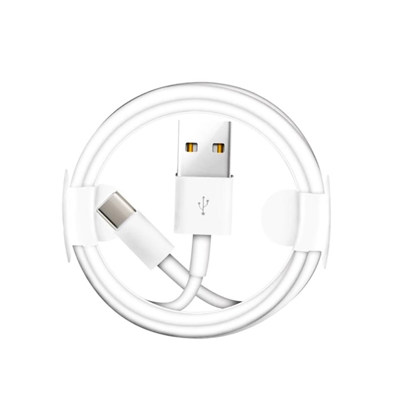 Dual USB Portable Travel Charger with 1M USB to Type-C cable Fast Charging Adapter