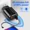Dual USB Portable Travel Charger with 1M USB to Type-C cable Fast Charging Adapter