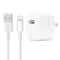 12W USB Wall Charger with USB to 8 Pin Lightning Cable for iPhone iPad Fast Charging US Plug