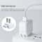 12W USB Wall Charger with USB to 8 Pin Lightning Cable for iPhone iPad Fast Charging US Plug