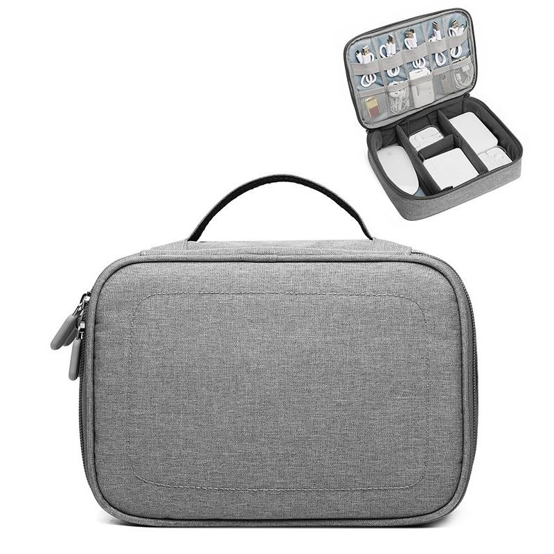 Multi-Function Headphone & Cable Storage Bag Travel Organizer for Electronics Accessories