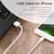 12W USB Charger with USB to 8 Pin Cable Fast Charging Adapter for iPhone iPad