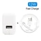 12W USB Charger with Lightning Cable Fast Charging for iPhone iPad iPod