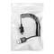 Retractable Coiled Micro USB Charging & Data Cable 90cm | Coiled USB Cable for Android Devices