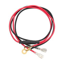 10a 60cm o-type terminal automotive wiring harness 12v car battery power cable red black
