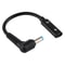 DC 5.5x1.7mm to USB-C Female Power Adapter Cable Compact Barrel Jack Charging Converter