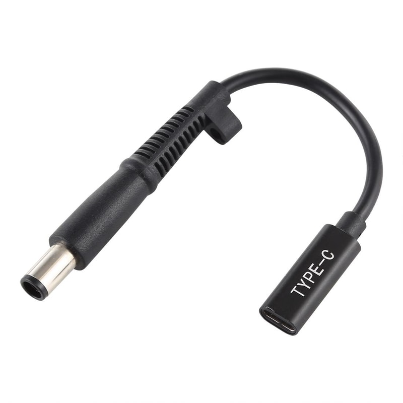 USB-C to HP 7.4x0.6mm Laptop Charging Cable Compact Power Adapter Cord for HP Laptops