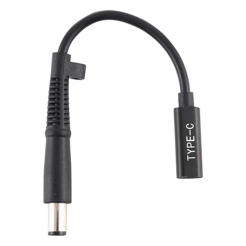 USB-C to HP 7.4x0.6mm Laptop Charging Cable Compact Power Adapter Cord for HP Laptops