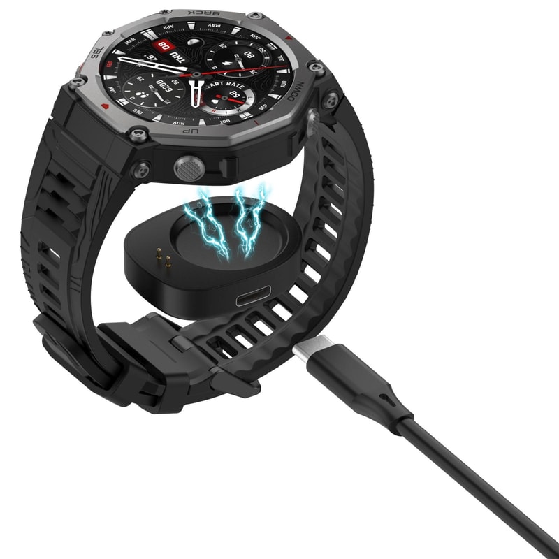 Amazfit T-Rex 3 Balance 2 USB-C Magnetic Watch Charger Adapter Dock