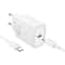 20W USBC Fast Charger Set With Cable Compact Power Adapter 0