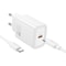 20W USBC Fast Charger Set With Cable Compact Power Adapter 0